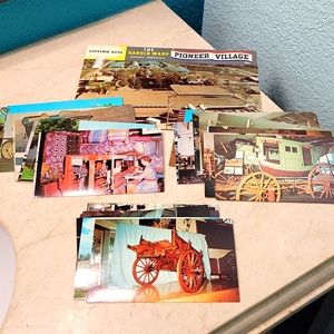 VTG Pioneer Village Postcards & Souvenir Book